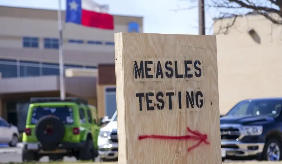 Unvaccinated Communities at Heart of Growing Measles Outbreaks in the U.S. - AP Photo/Julio Cortez, File