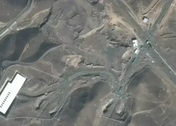 Leaked Intelligence Contradicts Trump on Iran Nuclear Strike Damage - Maxar Technologies via AP