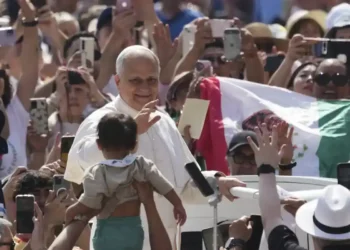 First U.S.-Born Pope Gets Warm Welcome from American Catholics - AP Photo/Andrew Medichini