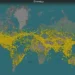 Airlines Scramble as No-Fly Zones Expand Worldwide - Courtesy Flightradar24.com