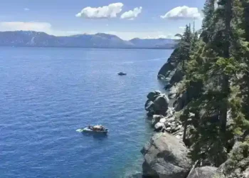Lake Tahoe Boat Capsize Leaves 8 Dead, Including Tech Worker and His Family - AP Photo/Brooke Hess-Homeier