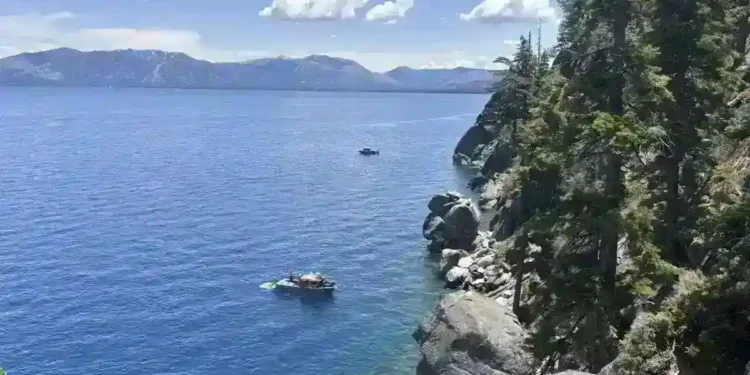 Lake Tahoe Boat Capsize Leaves 8 Dead, Including Tech Worker and His Family - AP Photo/Brooke Hess-Homeier