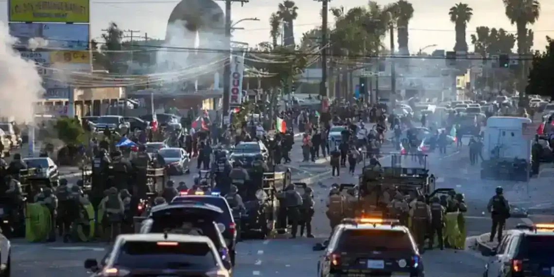 National Guard Sent to Los Angeles as Protests Erupt Over ICE Operations - RINGO CHIU/AFP via Getty Images