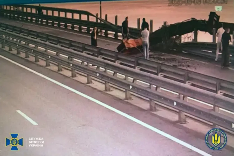 Kerch Bridge Hit Again: Ukraine’s Underwater Bomb Damages Vital Russian Link - Security Service of Ukraine