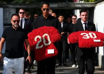 Portugal Unites in Grief for Diogo Jota and André Silva’s Final Farewell - Pedro Nunes/Reuters