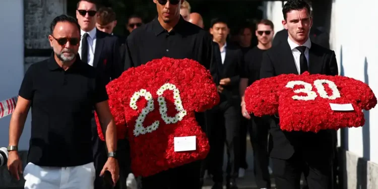 Portugal Unites in Grief for Diogo Jota and André Silva’s Final Farewell - Pedro Nunes/Reuters