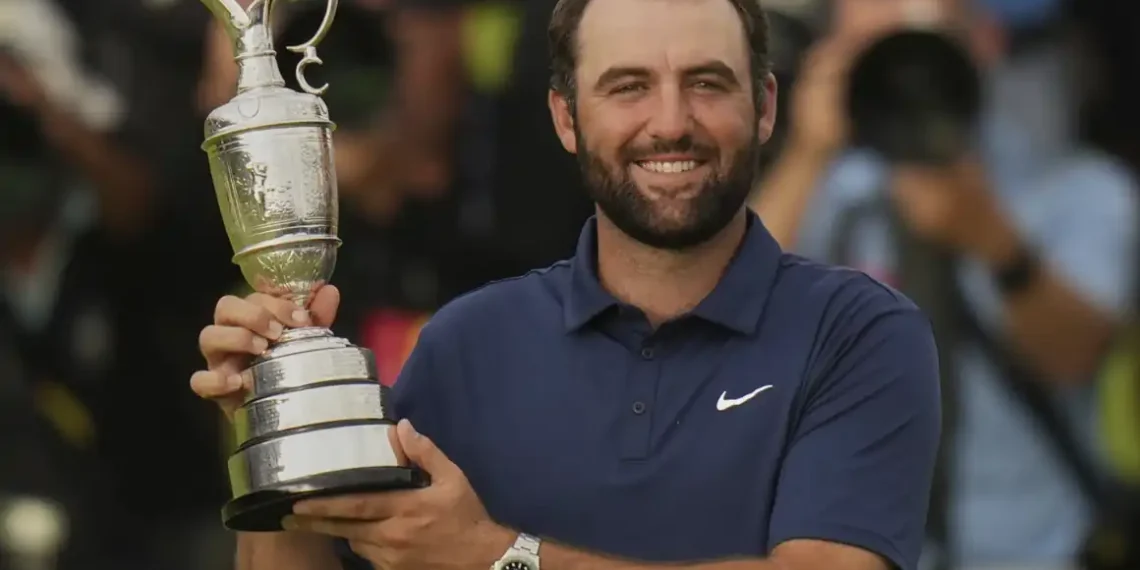 Scheffler’s British Open Win Marks Fourth Major in Three Years, Draws Tiger Comparisons - AP Photo/Francisco Seco