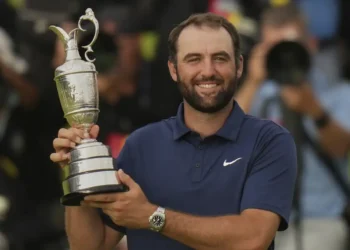 Scheffler’s British Open Win Marks Fourth Major in Three Years, Draws Tiger Comparisons - AP Photo/Francisco Seco