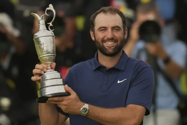 Scheffler’s British Open Win Marks Fourth Major in Three Years, Draws Tiger Comparisons - AP Photo/Francisco Seco
