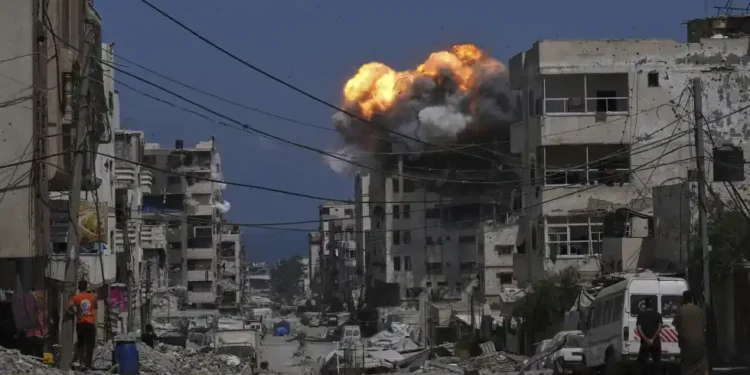 Gaza Humanitarian Crisis Sparks Unified Call for Ceasefire from 25 Countries - AP Photo/Jehad Alshrafi