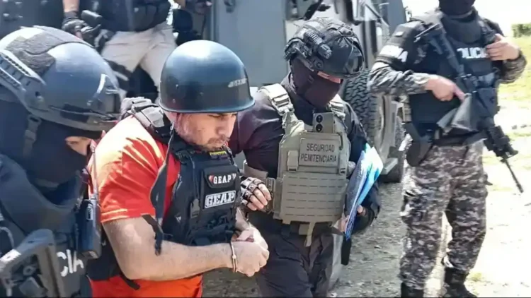 Fugitive Drug Lord Captured and Extradited: U.S. Charges “Fito” Macias - Ecuador Prison Authorities