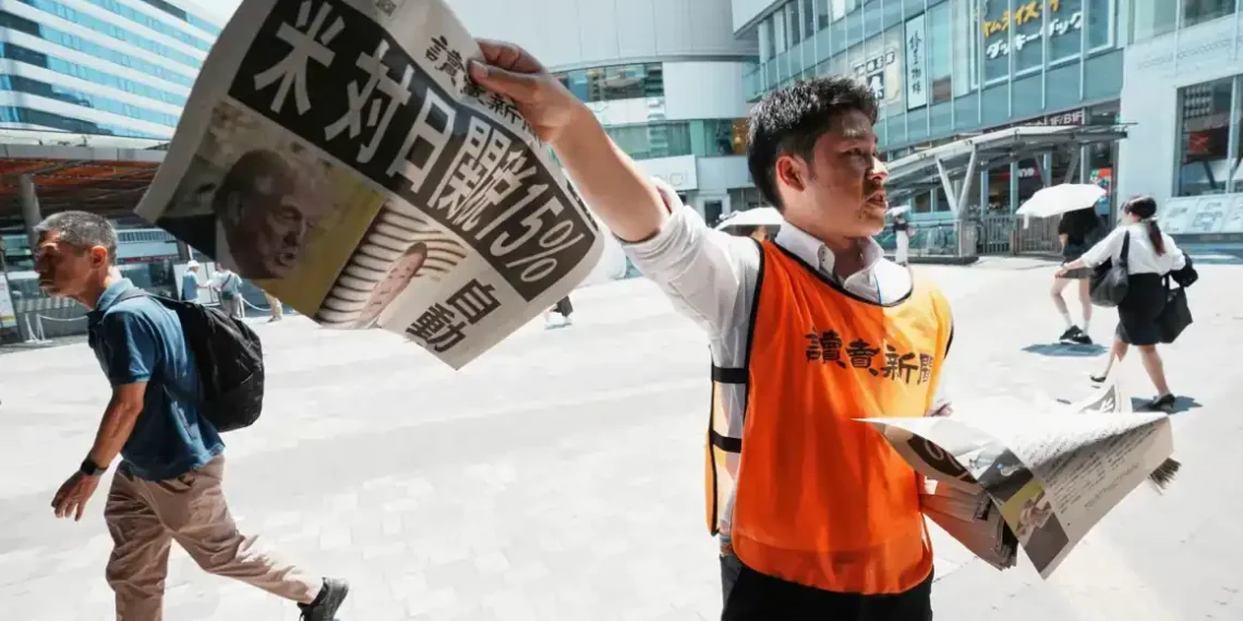 U.S. and Japan Reach New Trade Deal: What It Means for Tariffs and Jobs - AP Photo/Eugene Hoshiko