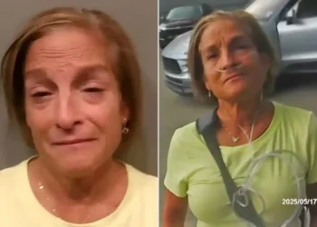 Mary Lou Retton DUI Arrest Caught on Bodycam: Olympic Icon Seen Struggling with Sobriety Test - Credit : Fairmont PD/ET/YouTube