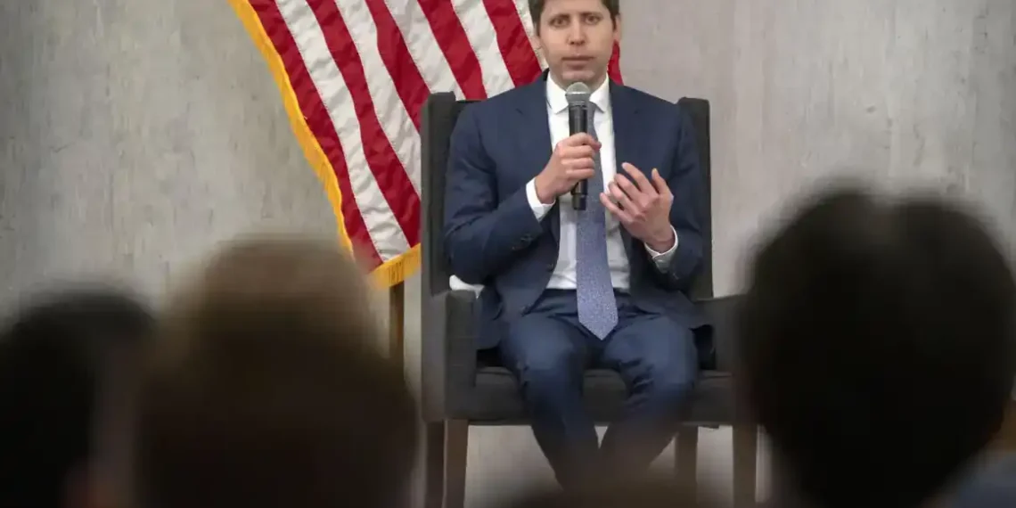 AI Fraud Alert: Sam Altman Says Voiceprint Security Has Been Defeated - AP Photo/Mark Schiefelbein