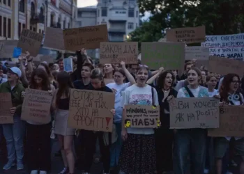 Zelenskyy’s anti-corruption law draws public outrage and threatens EU membership hopes - AP Photo/Alex Babenko