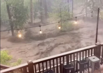 Flash Flood Hits Ruidoso, New Mexico: 3 Missing After House Swept Away - Kaitlyn Carpenter via AP