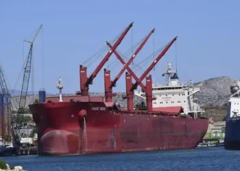 Houthi Rebels Attack Two Ships in Red Sea, One Sunk and Crew Members Missing - Nektarios Papadakis via AP