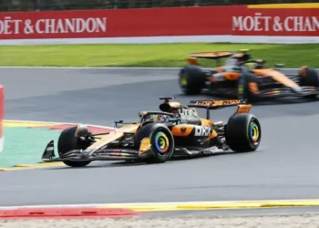 Oscar Piastri Wins Rain-Delayed Belgian Grand Prix to Extend F1 Title Lead - Yves Herman, Pool Photo via AP