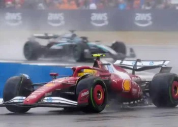 Lewis Hamilton Calls for Car Redesign After Difficult Drive in British GP Rain - PA Media