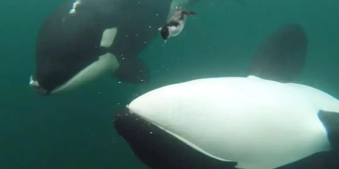 Marine Biologists Puzzled by Orcas Presenting Prey to People Across the Globe - Jared Towers