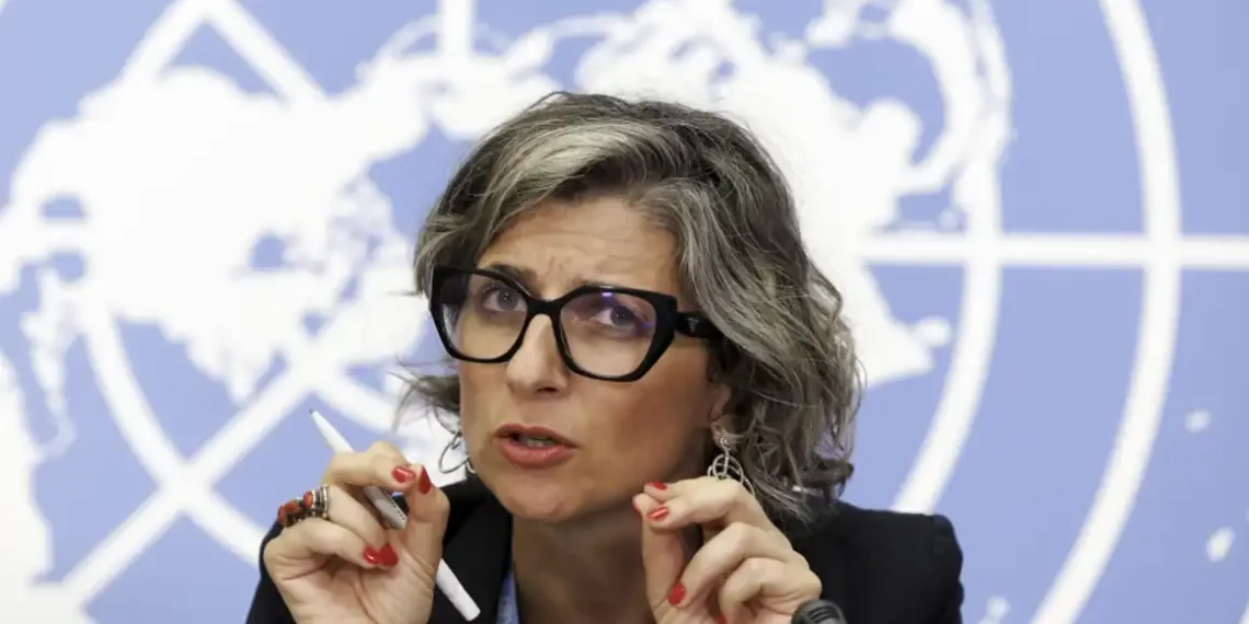 U.S. Hits U.N. Official With Sanctions Amid Backlash Over Gaza War Report - Salvatore Di Nolfi/Keystone via AP, File