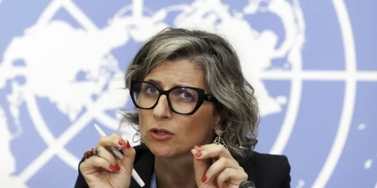 U.S. Hits U.N. Official With Sanctions Amid Backlash Over Gaza War Report - Salvatore Di Nolfi/Keystone via AP, File