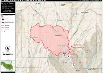 Dragon Bravo Fire Ravages Grand Canyon’s North Rim: What’s Closed and What Comes Next - image credit: National Park Service, U.S Department of the Interior