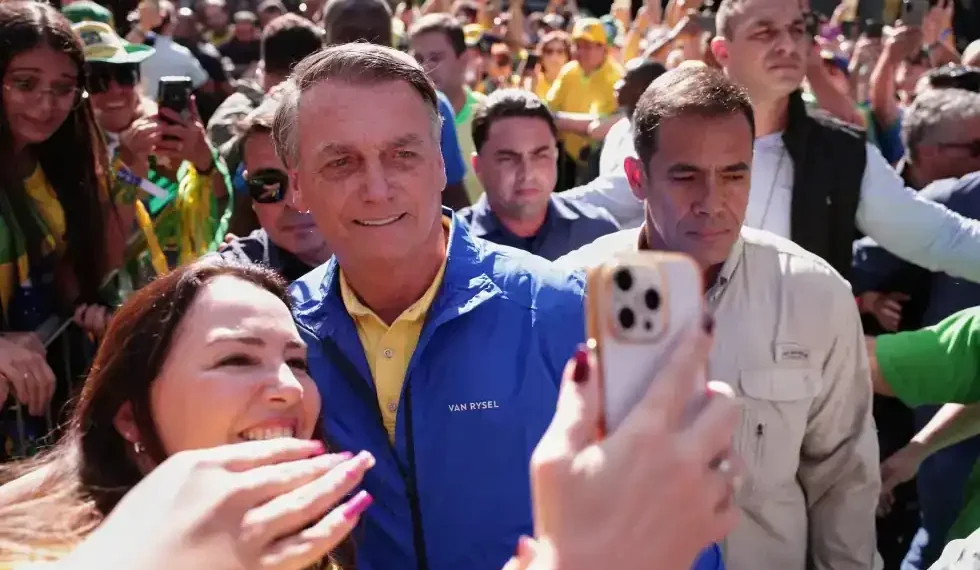 Bolsonaro Denounces ‘Witch Hunt’ as Brazil Supreme Court Weighs Coup Charges - AP Photo/Ettore Chiereguini