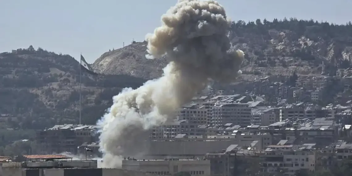 Israel Warns of More Strikes as Syria Struggles to Contain Sweida Uprising - SANA via AP