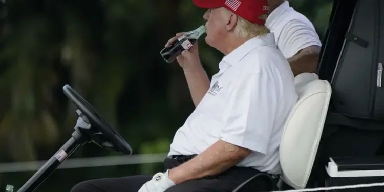 Trump Says He Persuaded Coca-Cola to Return to Real Sugar in U.S. Products - AP Photo/Lynne Sladky, File
