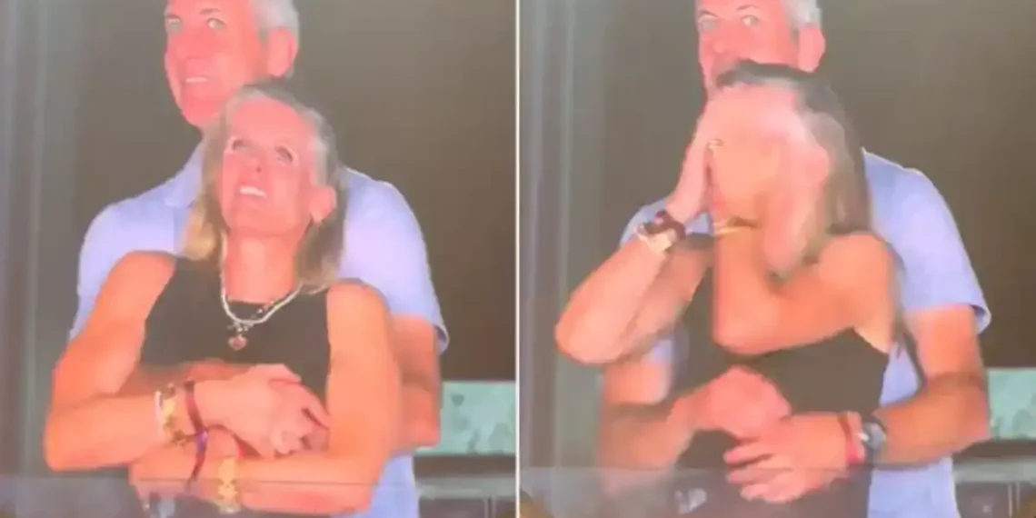 Chris Martin’s Viral Comment About Camera-Shy Couple at Coldplay Show Ignites Online Buzz - image: Coldplay concert/Tiktok/People