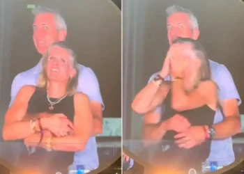 Chris Martin’s Viral Comment About Camera-Shy Couple at Coldplay Show Ignites Online Buzz - image: Coldplay concert/Tiktok/People