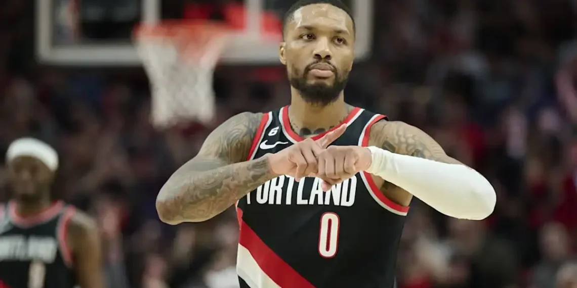 Damian Lillard Signs New Deal with Blazers, Will Rehab Achilles Ahead of 2025 Return - Troy Wayrynen-Imagn Images