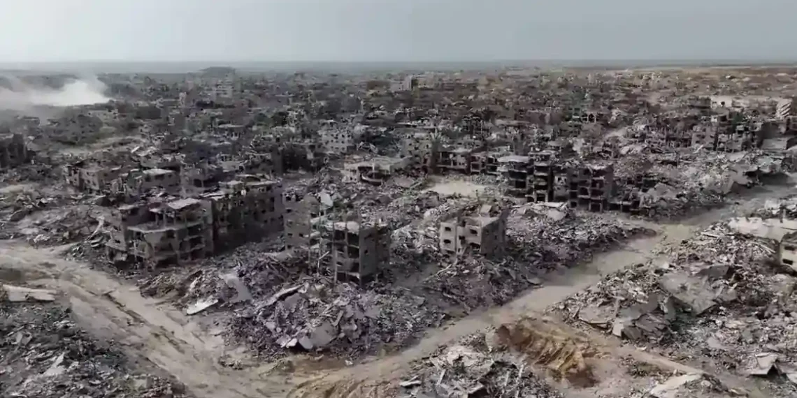 Legal Experts Question Israel’s Gaza Demolitions Amid Growing Civilian Toll - images : BBC