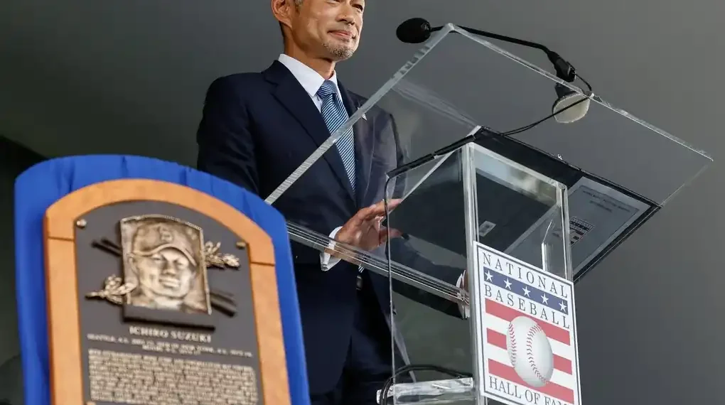 Ichiro’s Hall of Fame Induction Speech Honors Fans, Teammates, and the Game Itself - Dean Rutz / The Seattle Times