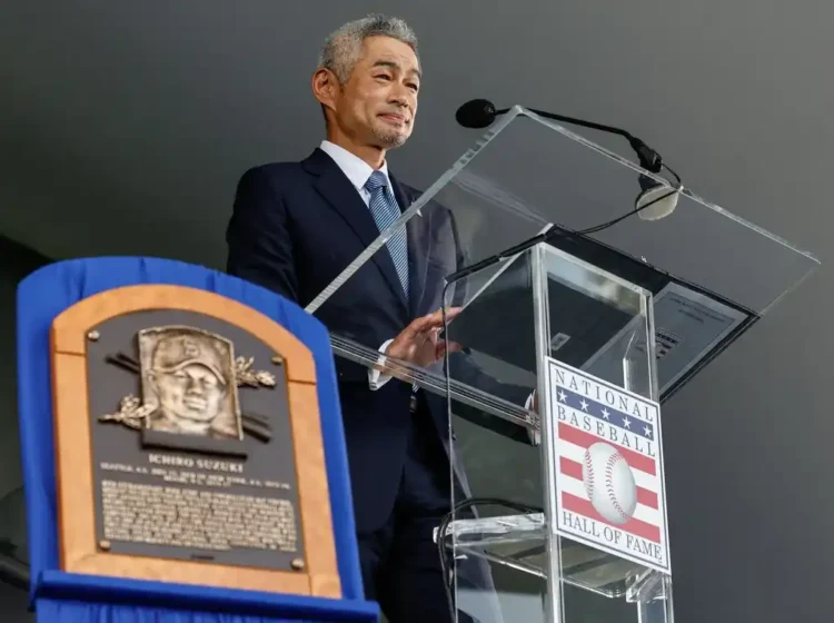 Ichiro’s Hall of Fame Induction Speech Honors Fans, Teammates, and the Game Itself - Dean Rutz / The Seattle Times