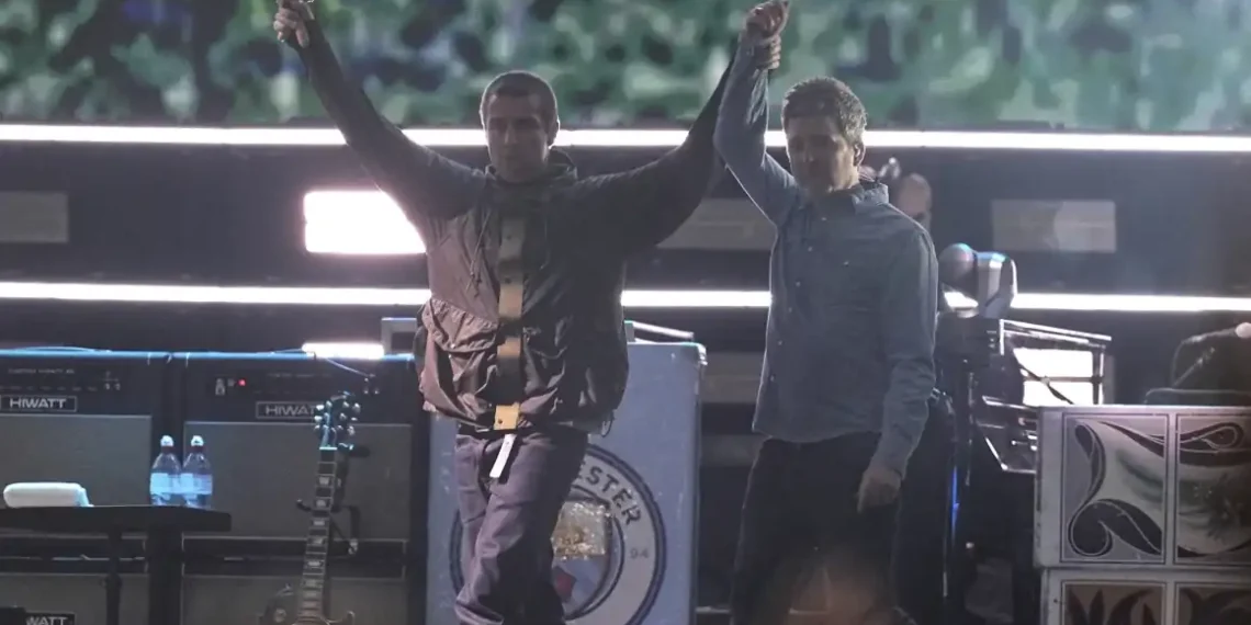 Oasis Reunion Tour Begins: Liam and Noel Gallagher Thrill Cardiff Crowd - Photo by Scott A Garfitt/Invision/AP