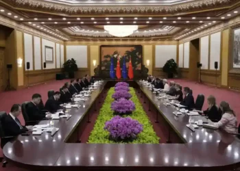 Climate Accord Marks Rare EU-China Agreement in Divisive Summit - AP Photo/mahesh Kumar, A., Pool