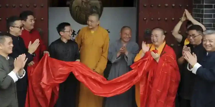 Shaolin Temple Abbot Under Investigation for Embezzlement and Ethics Violations - Chinatopix via AP, File