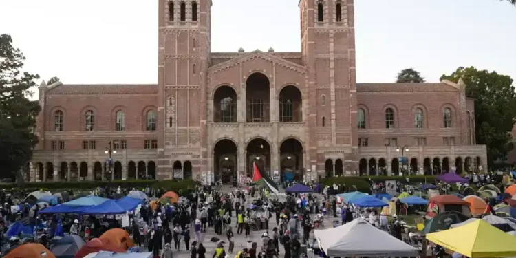 UCLA Agrees to $6.13 Million Settlement Over Campus Protest Civil Rights Case - AP Photo/Jae C. Hong, File