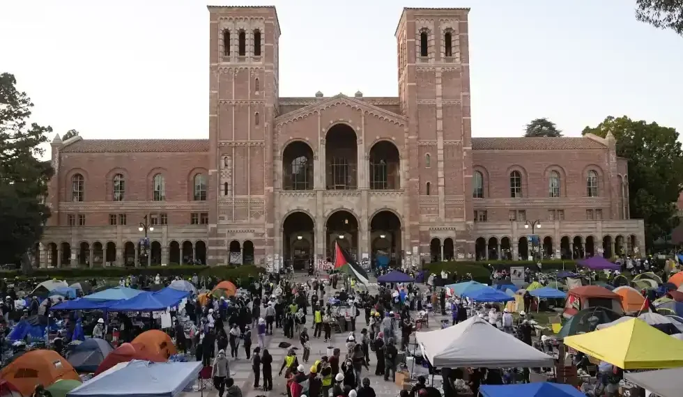 UCLA Agrees to $6.13 Million Settlement Over Campus Protest Civil Rights Case - AP Photo/Jae C. Hong, File