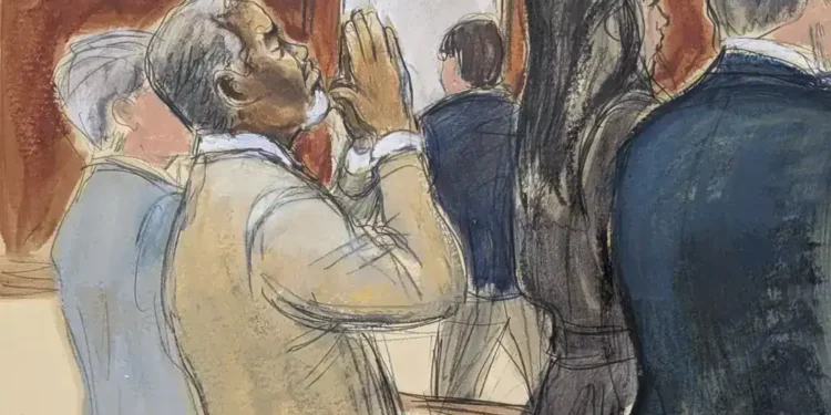 Sean Combs Asks Judge for $50 Million Bond After Acquittal on Major Charges - Elizabeth Williams via AP