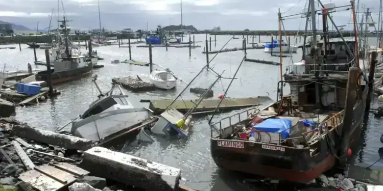 California’s Crescent City Sees Powerful Tsunami Swells After 8.8 Russian Quake - AP Photo/Jeff Barnard, File