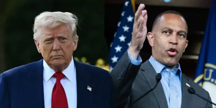 Trump’s Mega Bill Hits Delay as Jeffries Launches Hours-Long Protest - Getty Images
