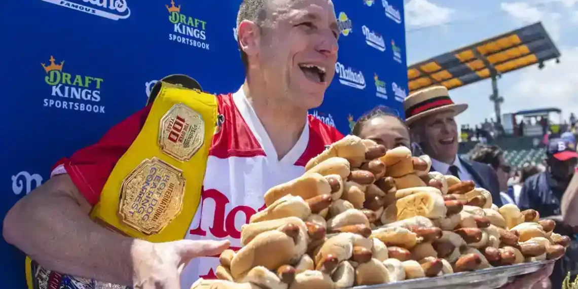 Can Joey Chestnut Reclaim His Crown at the Hot Dog Eating Contest? - AP Photo/Brittainy Newman, File