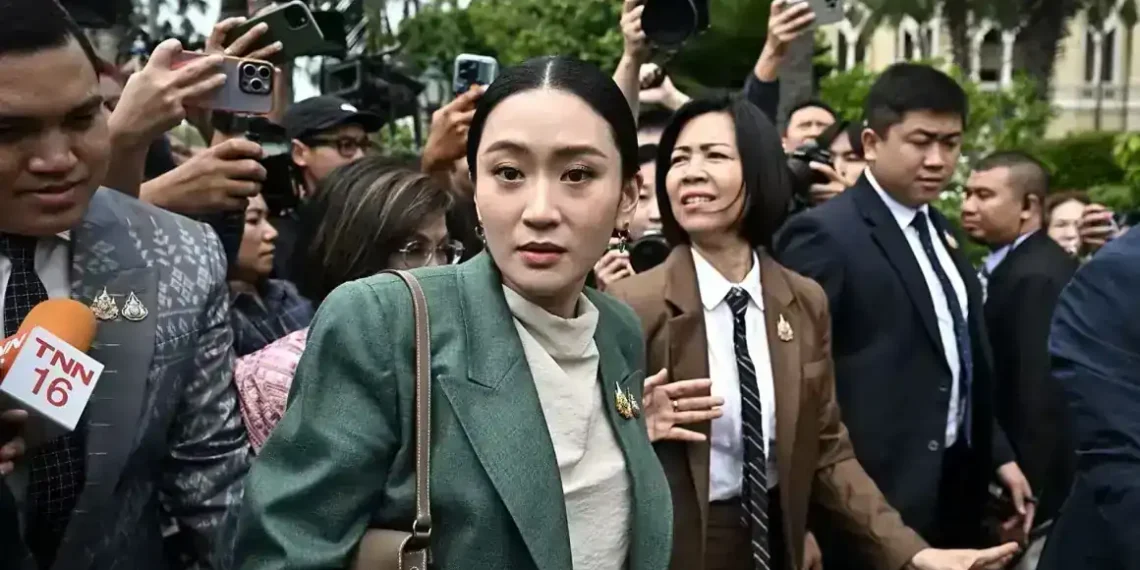 Thai Leader Paetongtarn Suspended Over Comments on Border Dispute - Lillian Suwanrumpha/AFP/AGetty Images