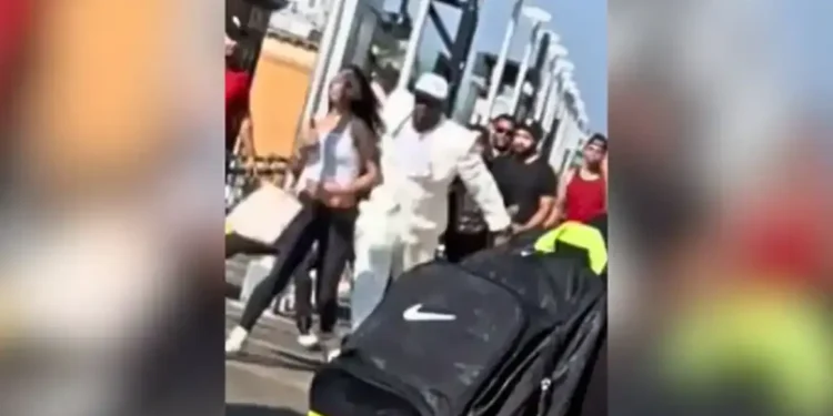 Viral TikTok Shows NYC Subway Passengers Rescuing Woman From Alleged Assault - @nicabori5 via TikTok via Fox News