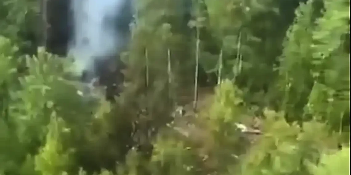 No survivors in Russian passenger plane crash near Tynda - Russia Emergency Situations Ministry press service via AP