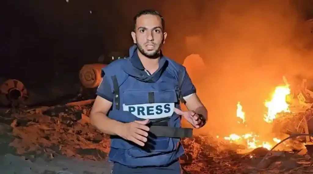 Five Al Jazeera journalists killed in Israeli airstrike near Gaza’s al-Shifa Hospital, raising urgent concerns over press freedom and media safety. - Al Jazeera/BBC