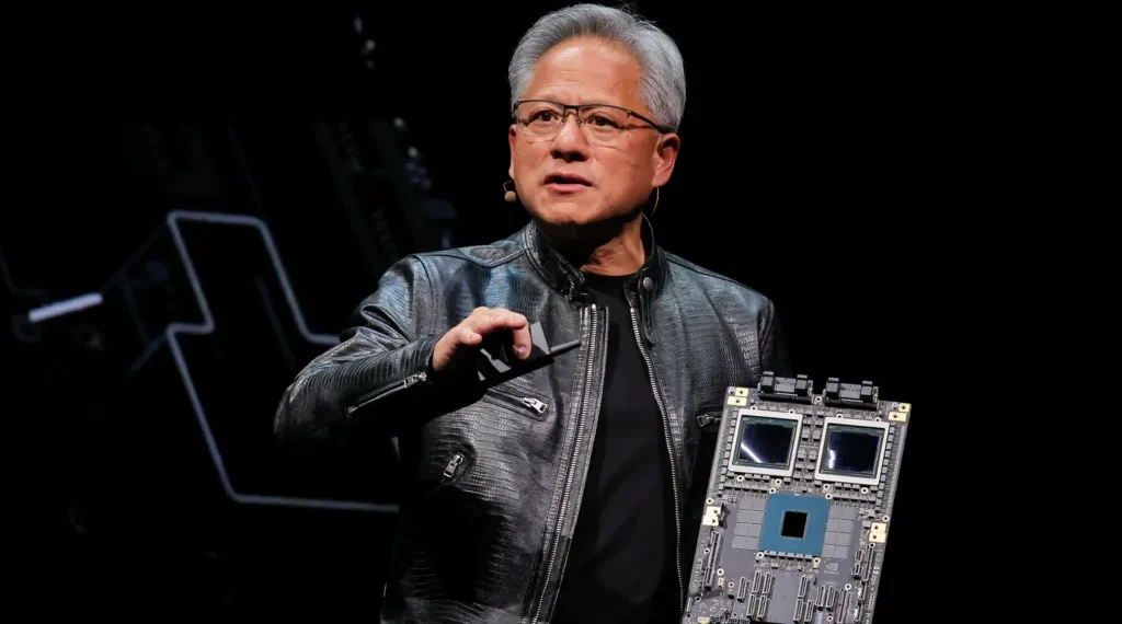 US secures 15% revenue share from Nvidia and AMD’s China AI chip sales in a landmark export licensing deal focused on national security. - Getty Images/BBC